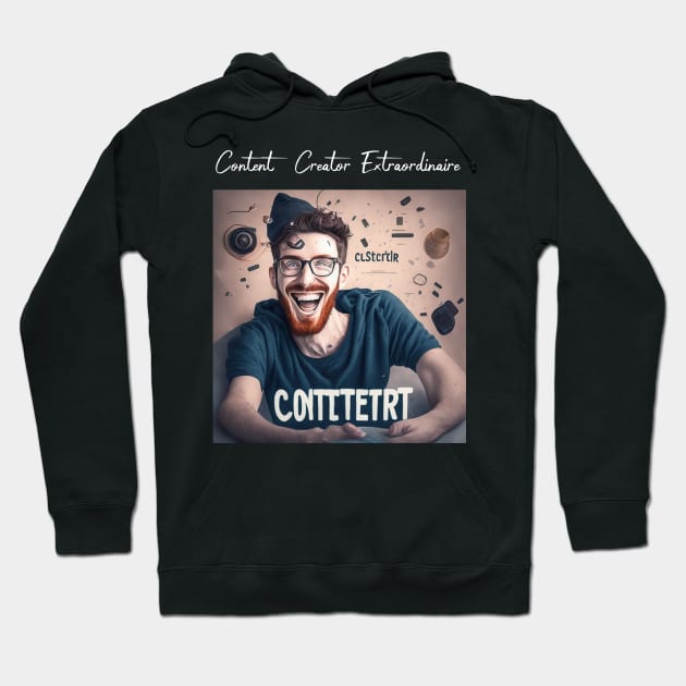 Content Creator Extraordinaire Hoodie by Crafty Career Creations